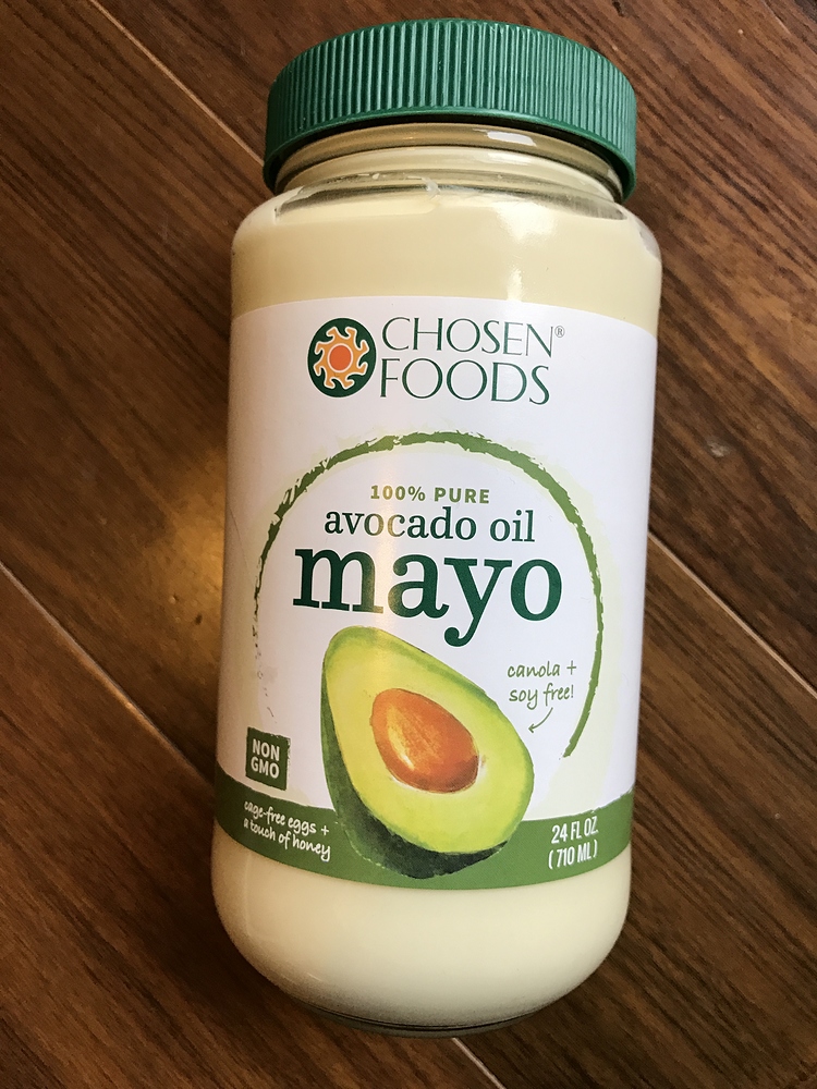 Chosen Foods Avocado Oil Mayonnaise at Costco Keto in the wild