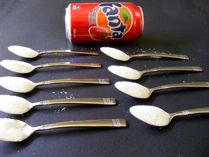 Image result for 45g of sugar