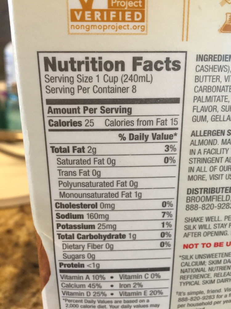 Cashew Milk Newbies Ketogenic Forums