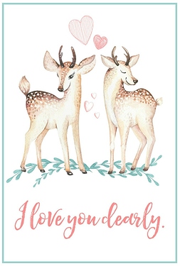 Free-Printable-Valentines-Day-Card-deer-1