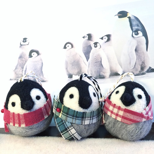 Baby penguin ornaments