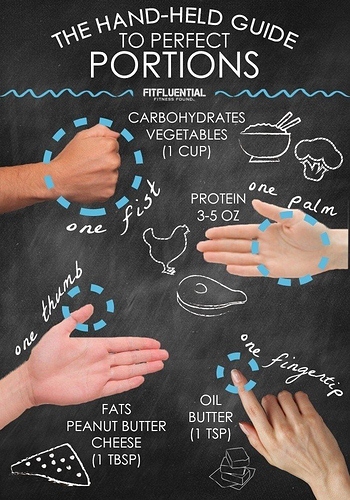 portion sizes