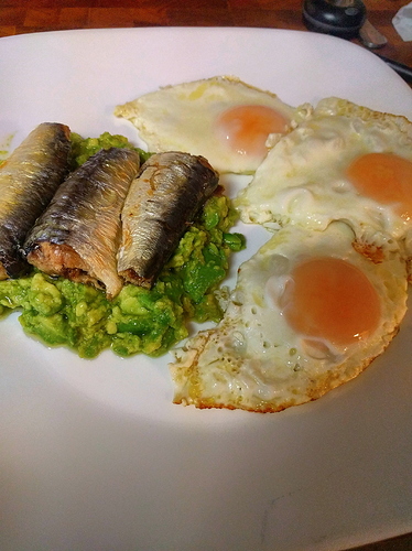 eggs n sardines