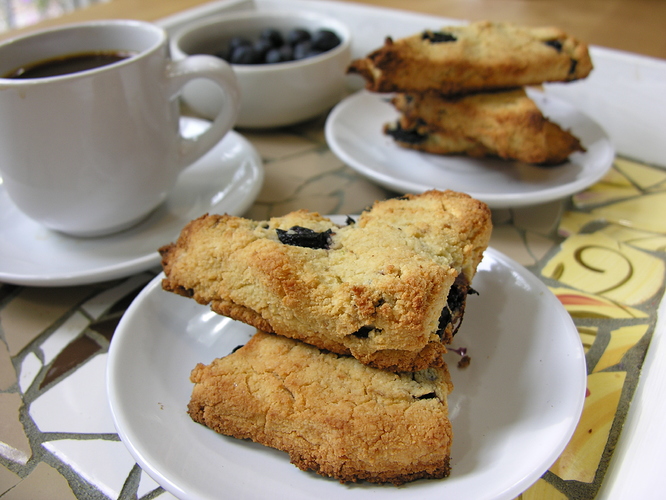 Blueberry scone