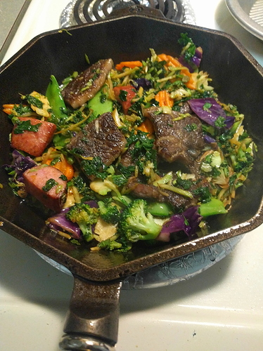 Keto stir fry