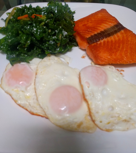salmon eggs
