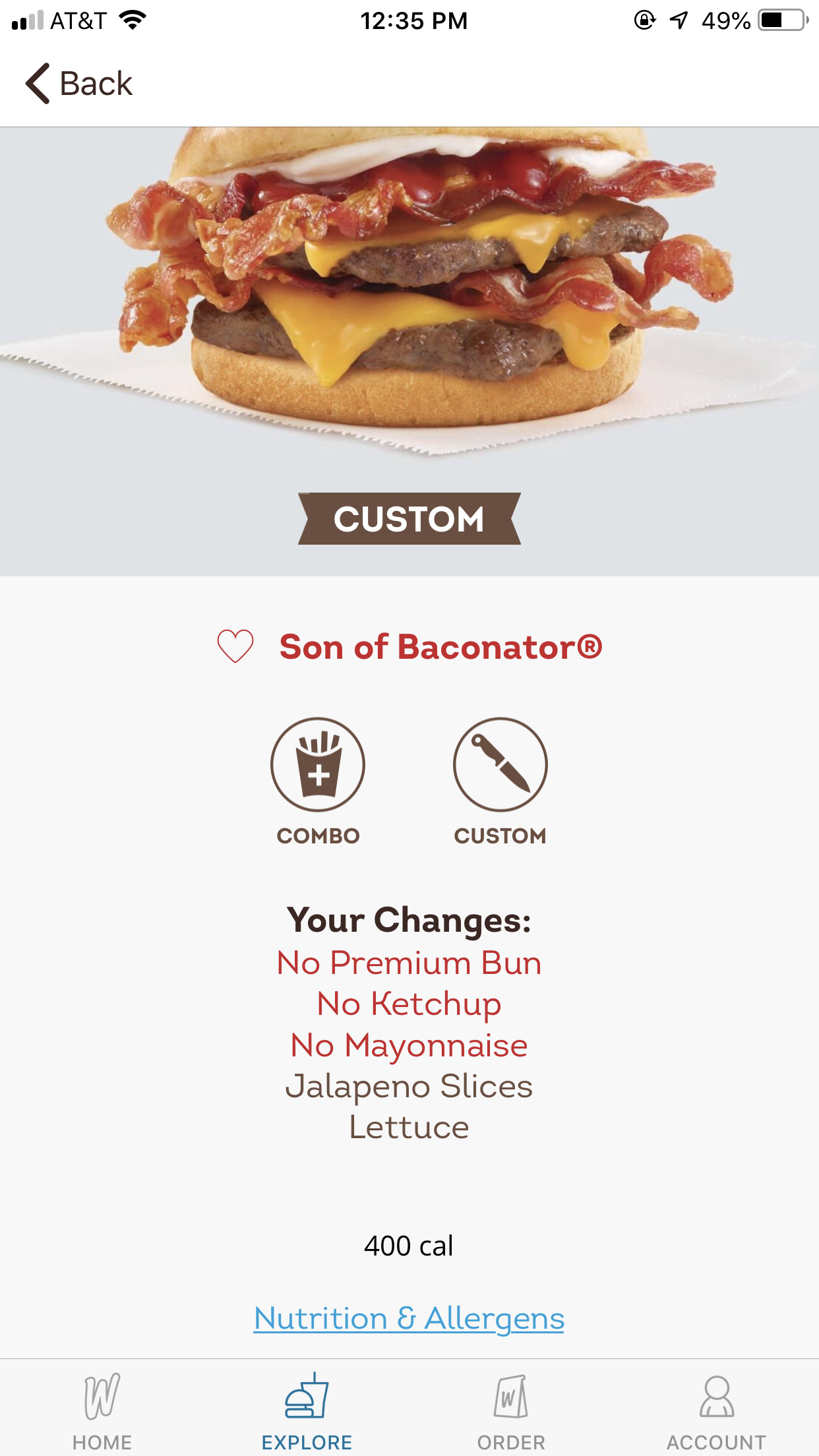 Son Of Baconator Nutrition Facts Besto Blog